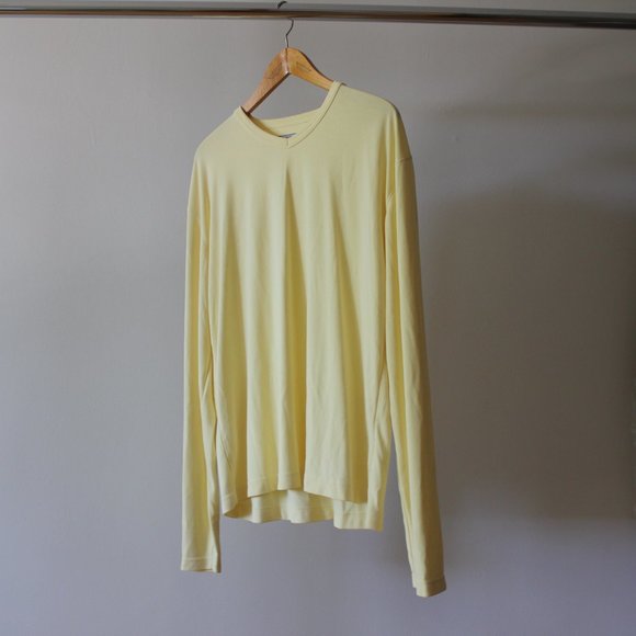 Ted Baker Pastel Yellow Long Sleeves Shirt - Picture 2 of 6